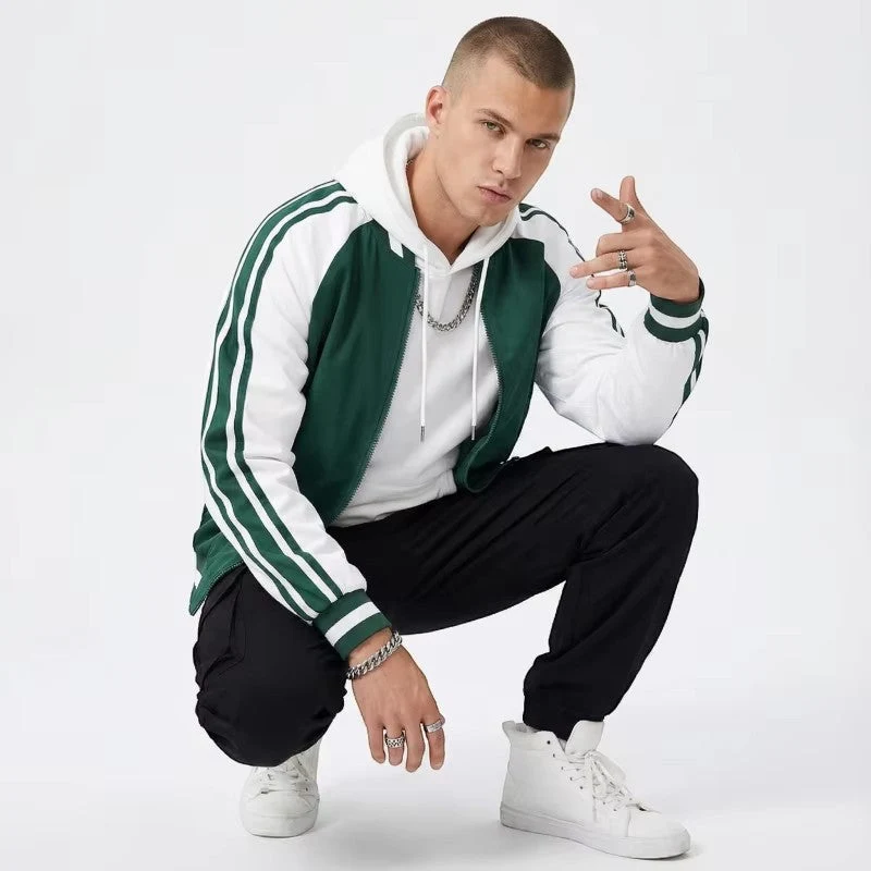 Veste coupe-vent homme à manches longues