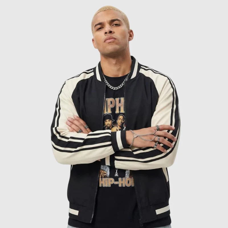 Veste coupe-vent homme à manches longues