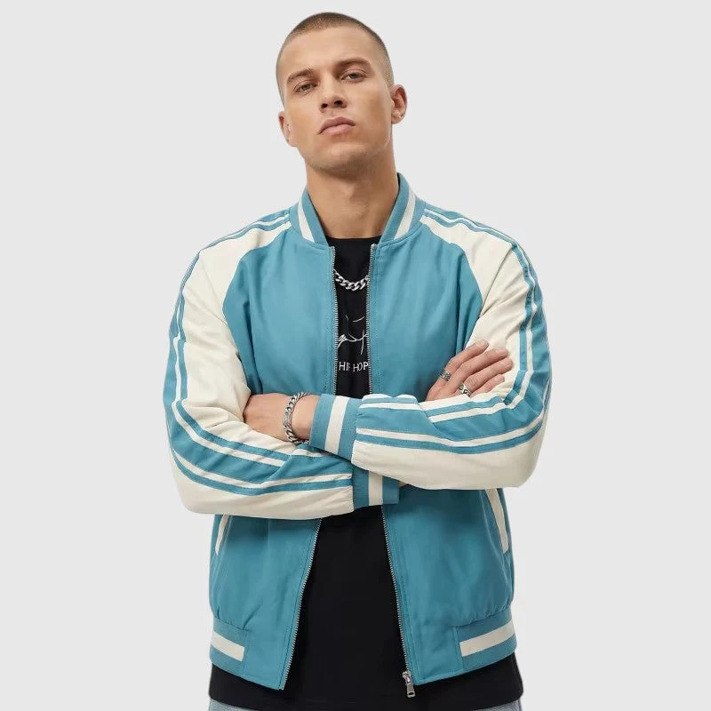 Veste coupe-vent homme à manches longues