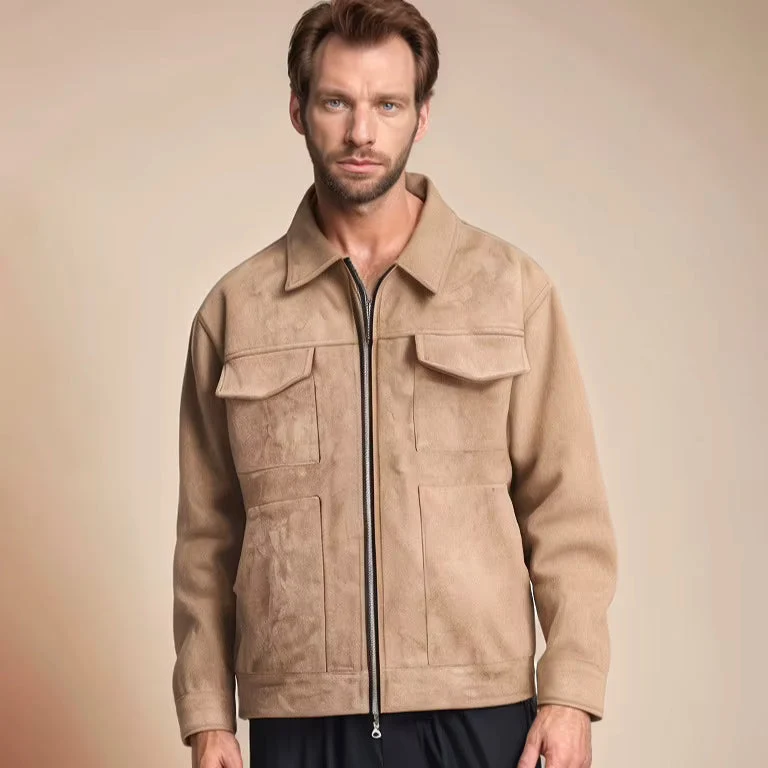 Veste homme zippée à manches longues