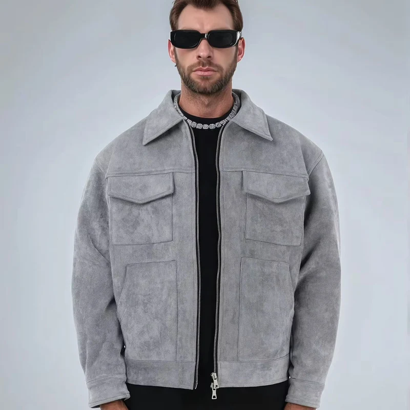 Veste homme zippée à manches longues