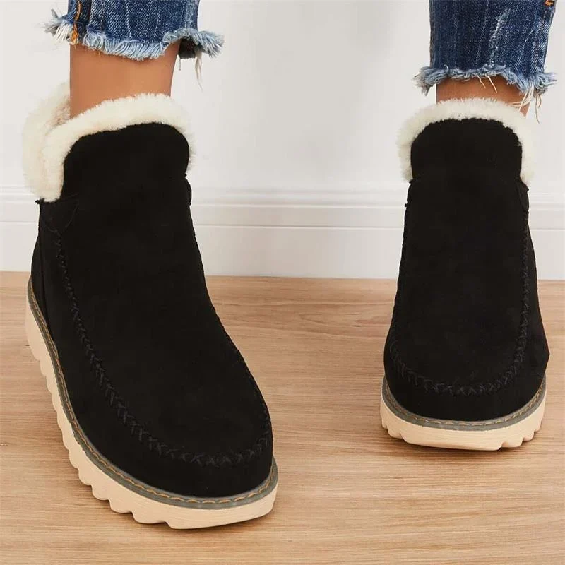 Bottines femme à semelle épaisse