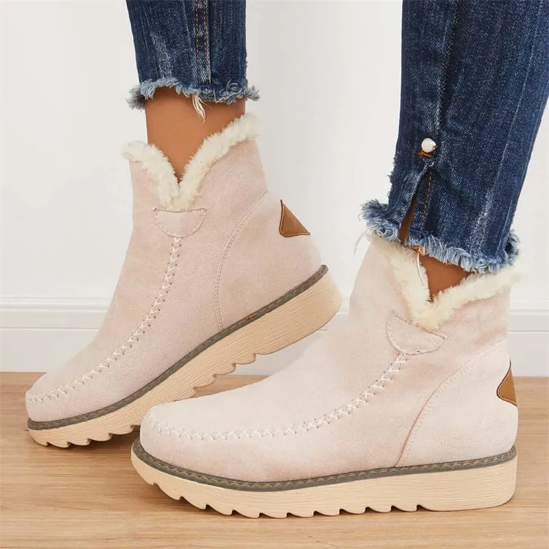 Bottines femme à semelle épaisse