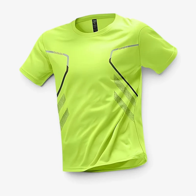 T-shirt homme à manches courtes et col rond