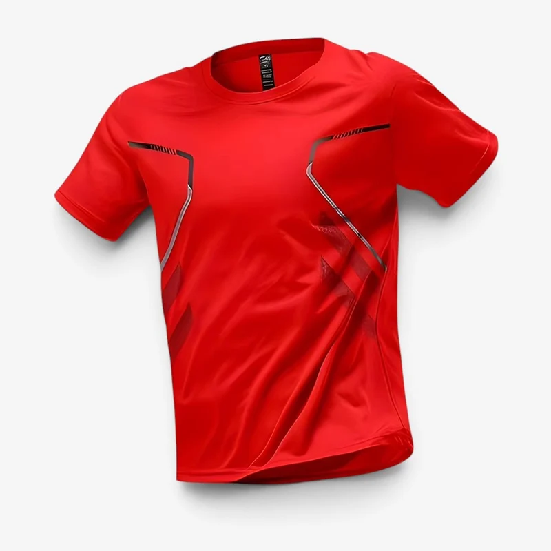 T-shirt homme à manches courtes et col rond