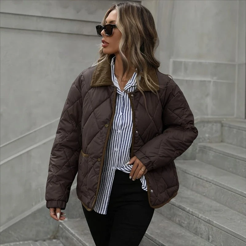 Veste matelassée femme à manches longues