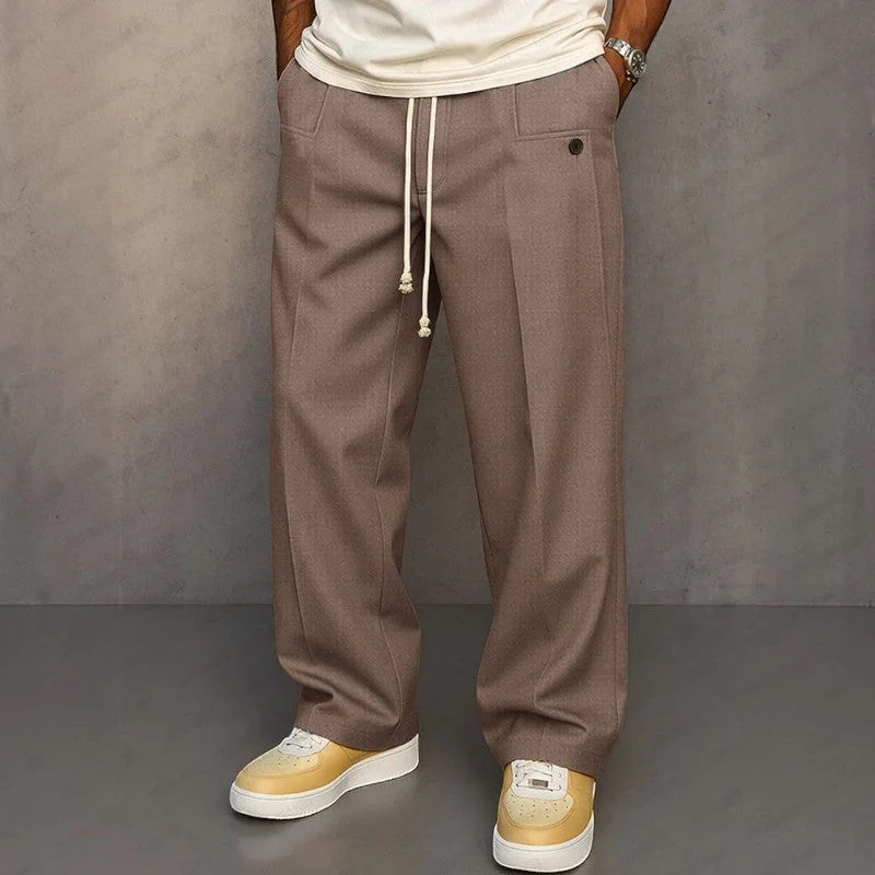 Pantalon homme coupe large