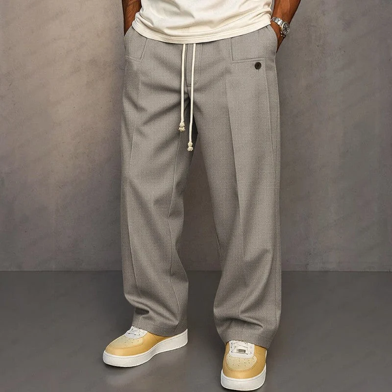 Pantalon homme coupe large