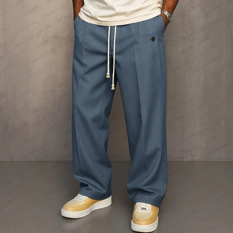 Pantalon homme coupe large
