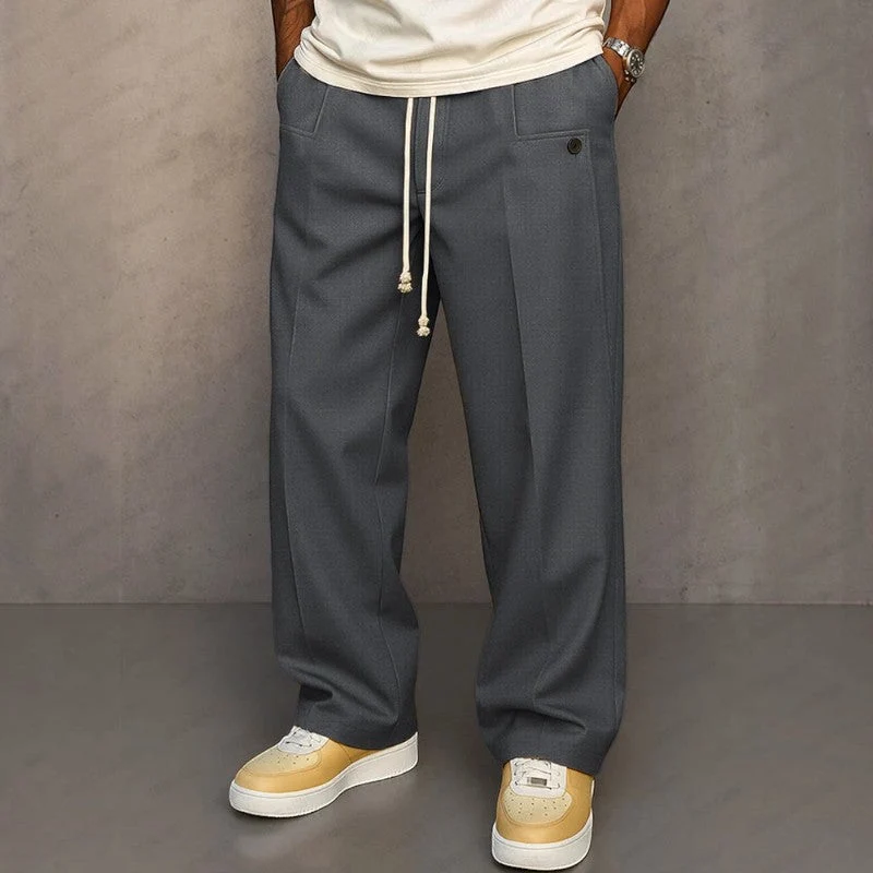 Pantalon homme coupe large