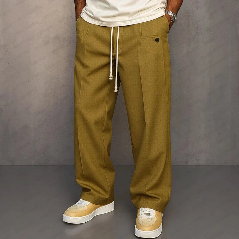 Pantalon homme coupe large