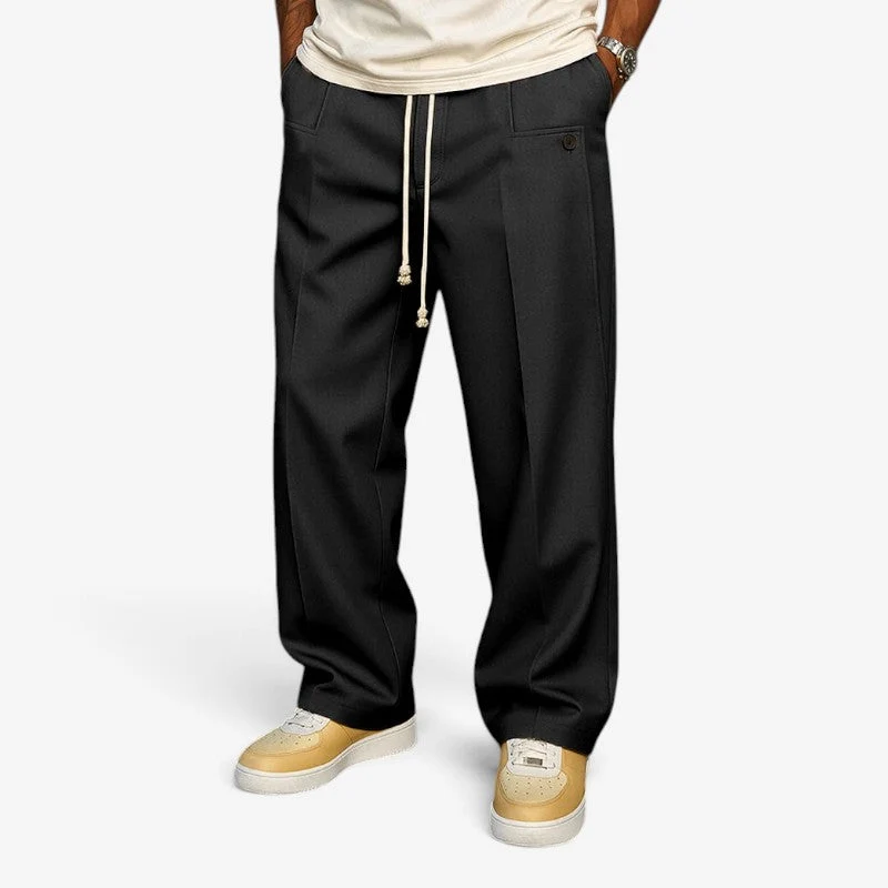 Pantalon homme coupe large