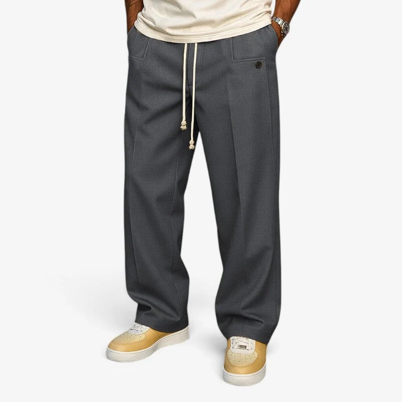 Pantalon homme coupe large
