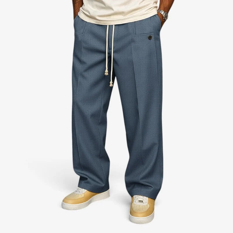 Pantalon homme coupe large