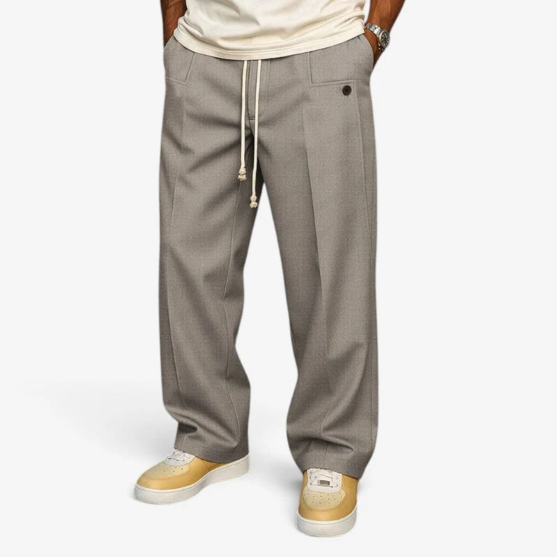 Pantalon homme coupe large
