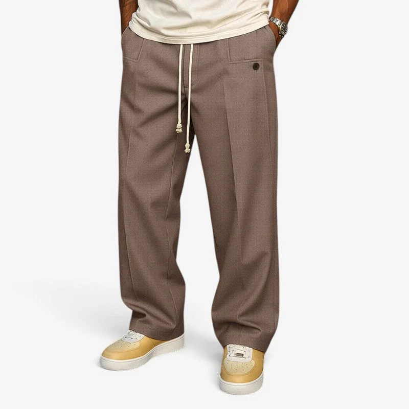 Pantalon homme coupe large