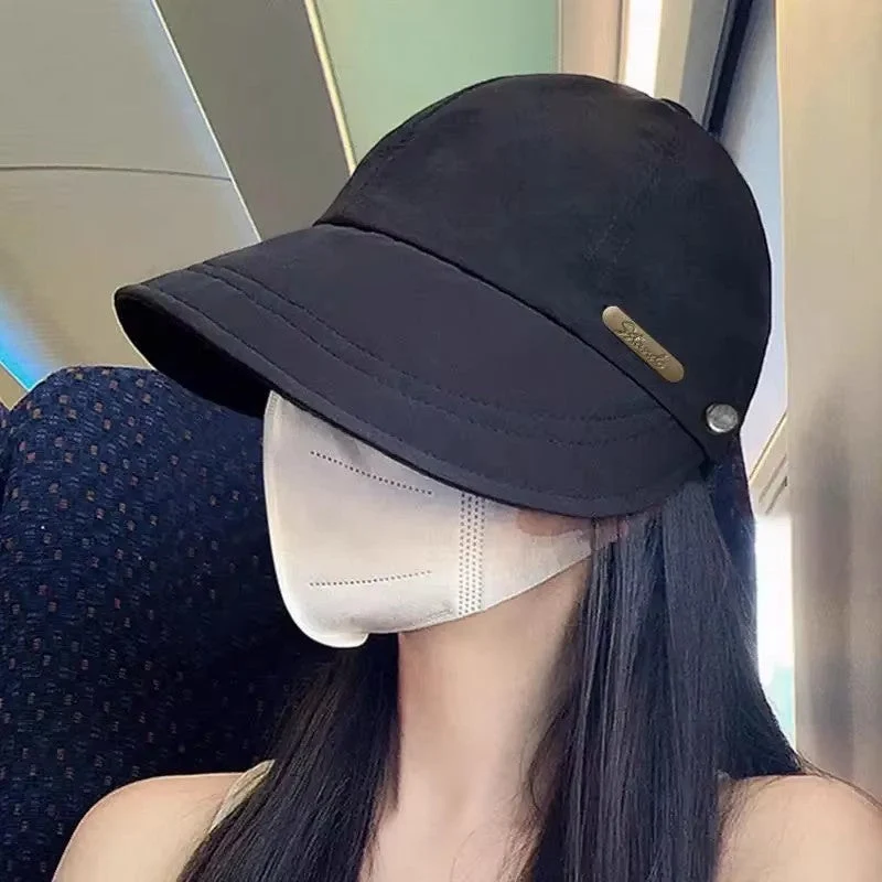 Chapeau de soleil femme pliable