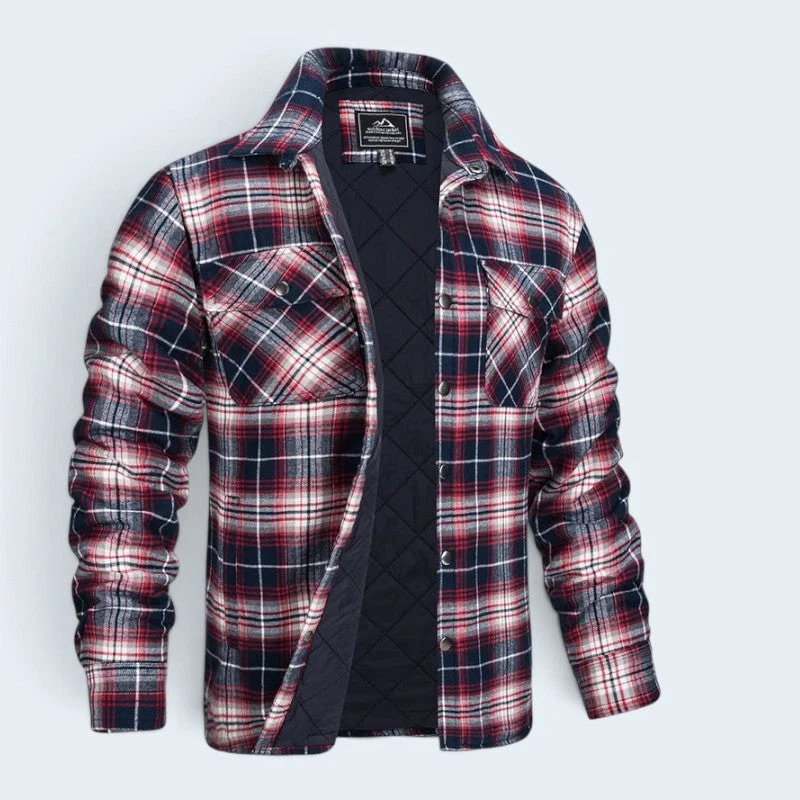 Veste homme à col rabattu