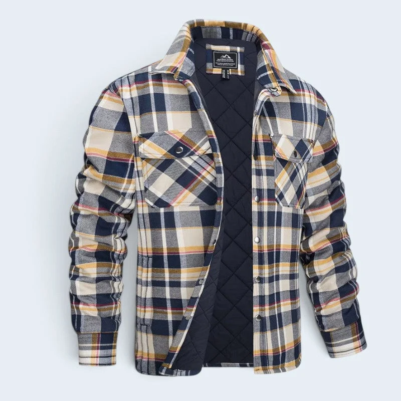 Veste homme à col rabattu