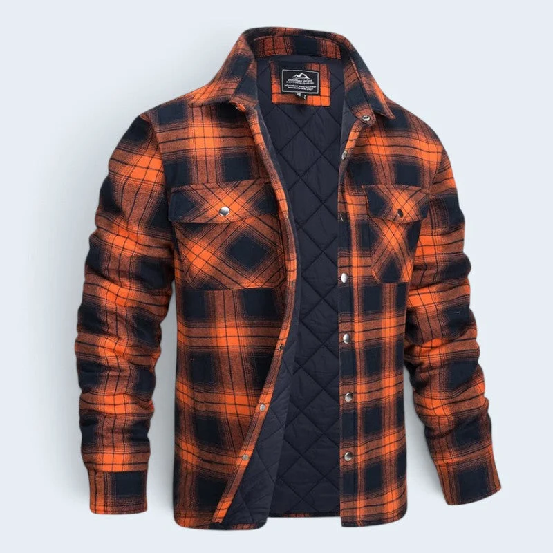 Veste homme à col rabattu