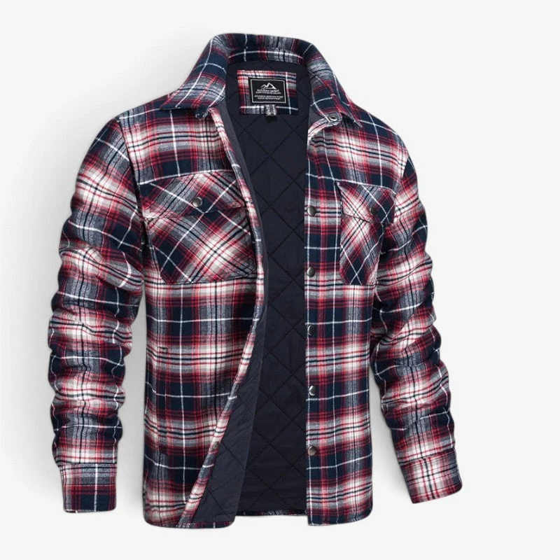 Veste homme à col rabattu