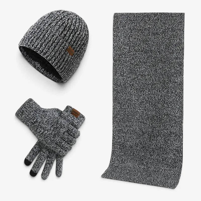 Kit hiver homme 3 pièces