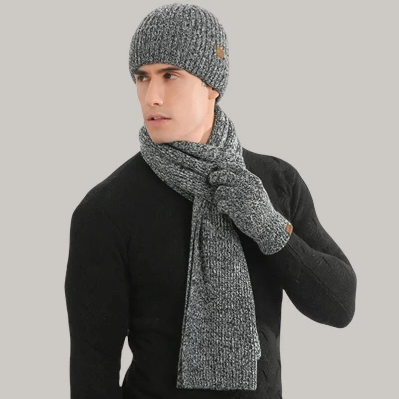 Kit hiver homme 3 pièces