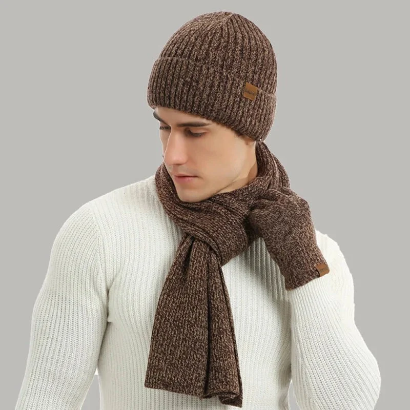 Kit hiver homme 3 pièces