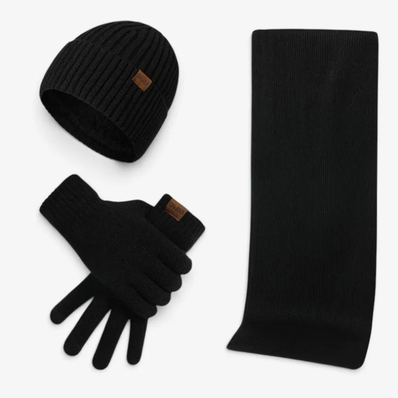 Kit hiver homme 3 pièces