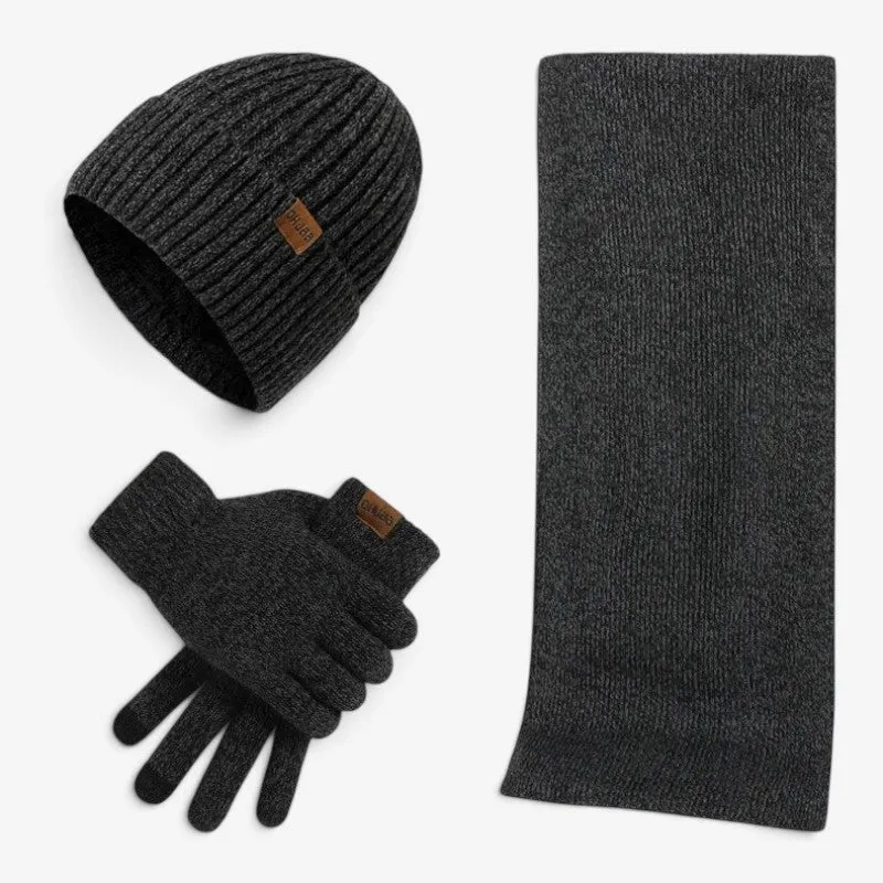 Kit hiver homme 3 pièces