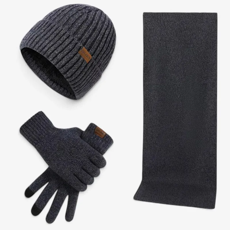 Kit hiver homme 3 pièces
