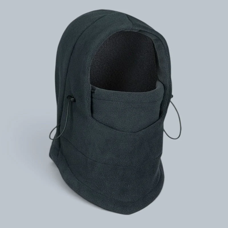 Couvre-chef polaire avec protection du visage