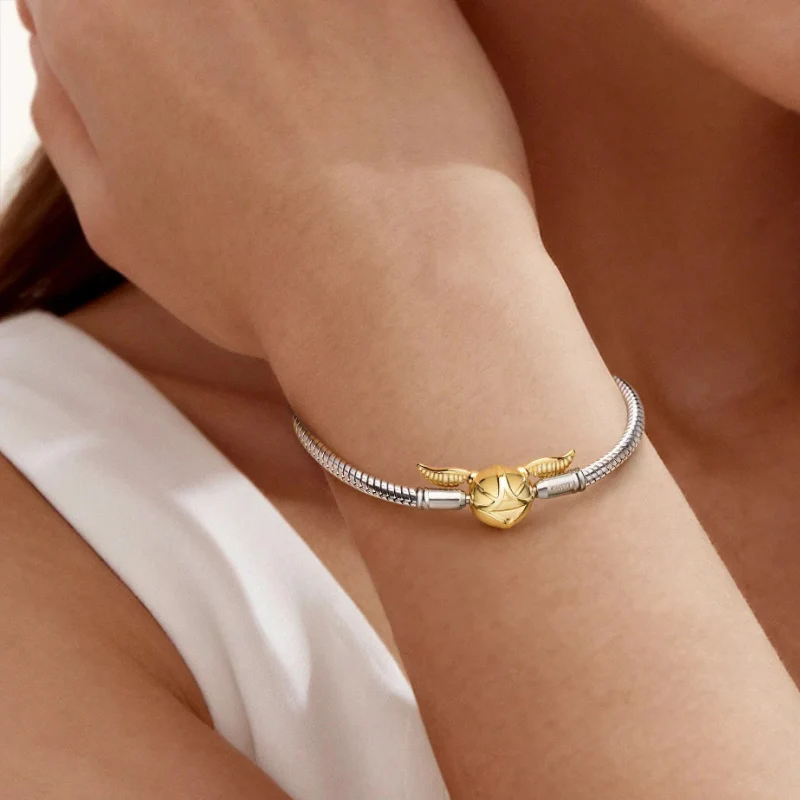 Bracelet femme à chaîne serpent