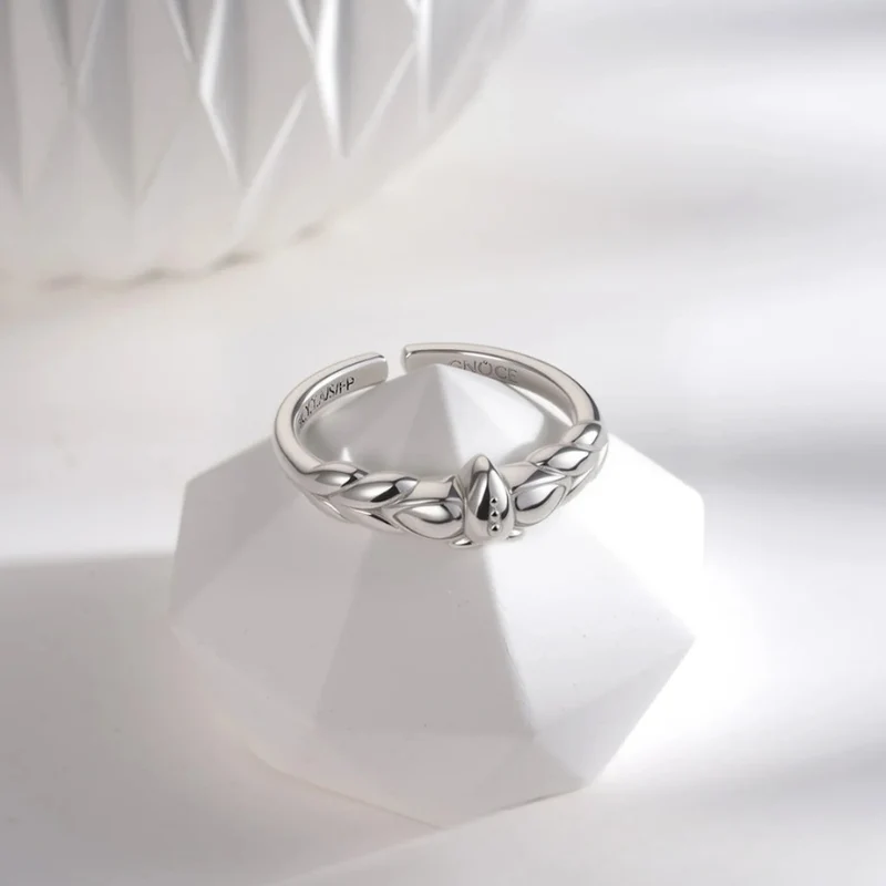 Bague femme fleur de lotus