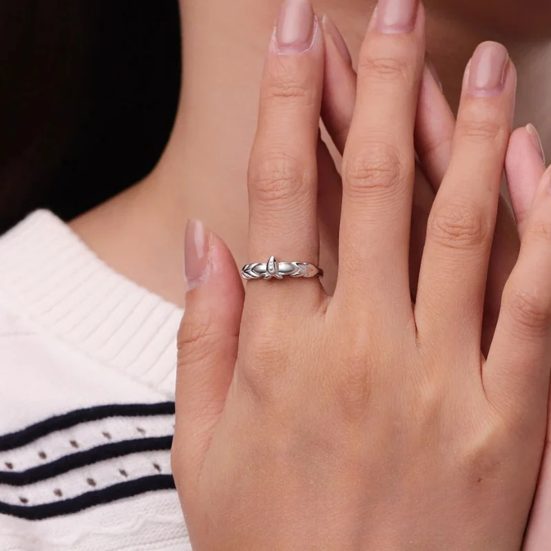 Bague femme fleur de lotus