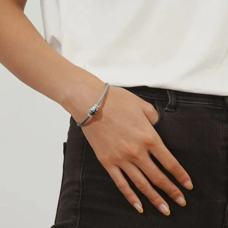 Bracelet femme enveloppé à double embout