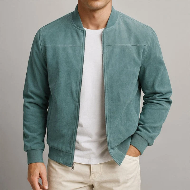 Veste homme à col montant