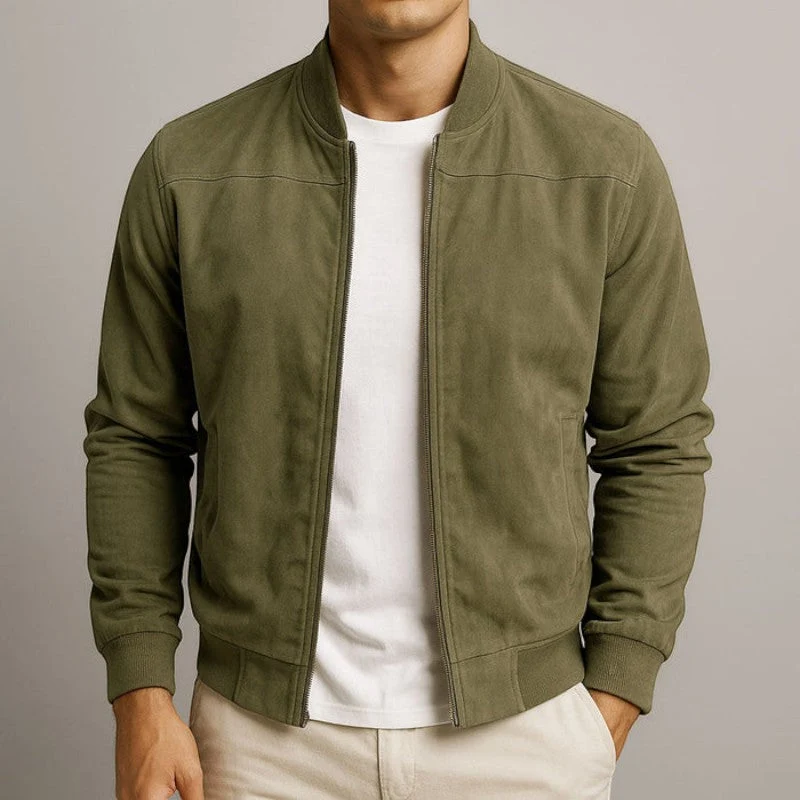 Veste homme à col montant