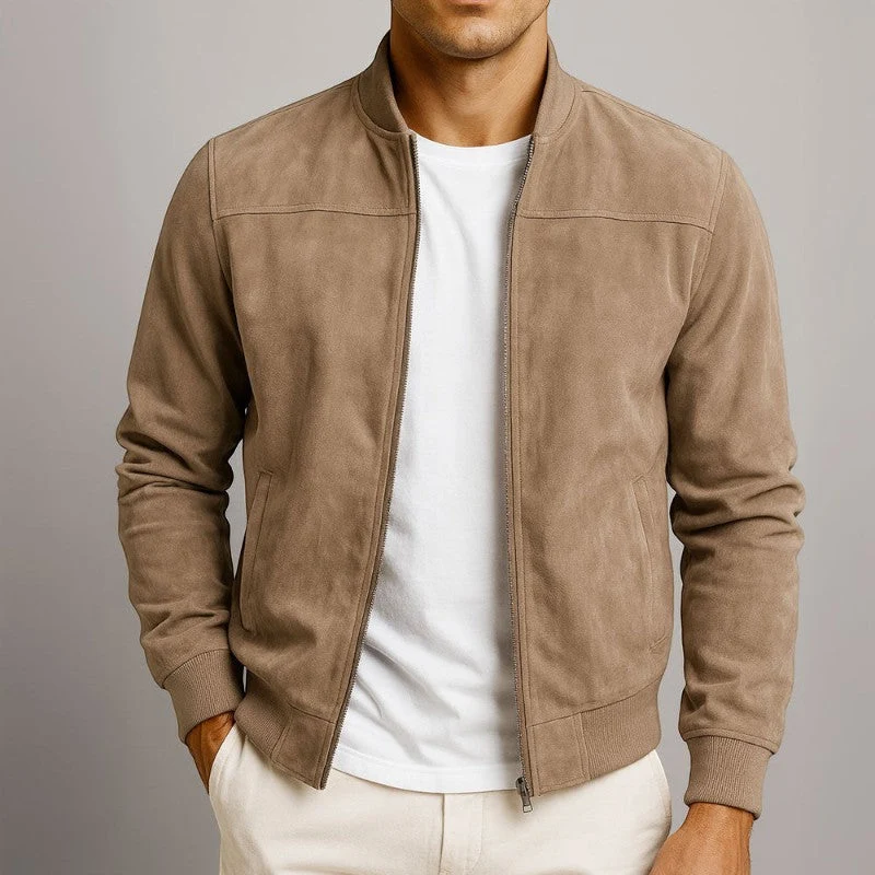 Veste homme à col montant
