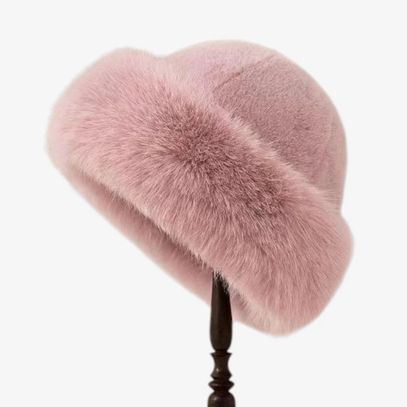 Bonnet femme à large couronne