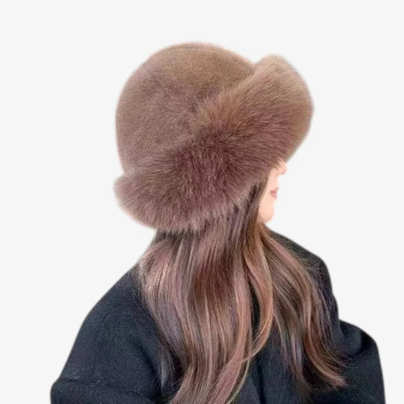 Bonnet femme à large couronne