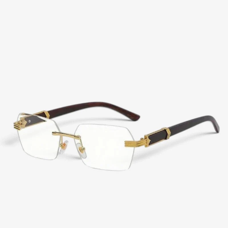 Lunettes de soleil rectangulaires