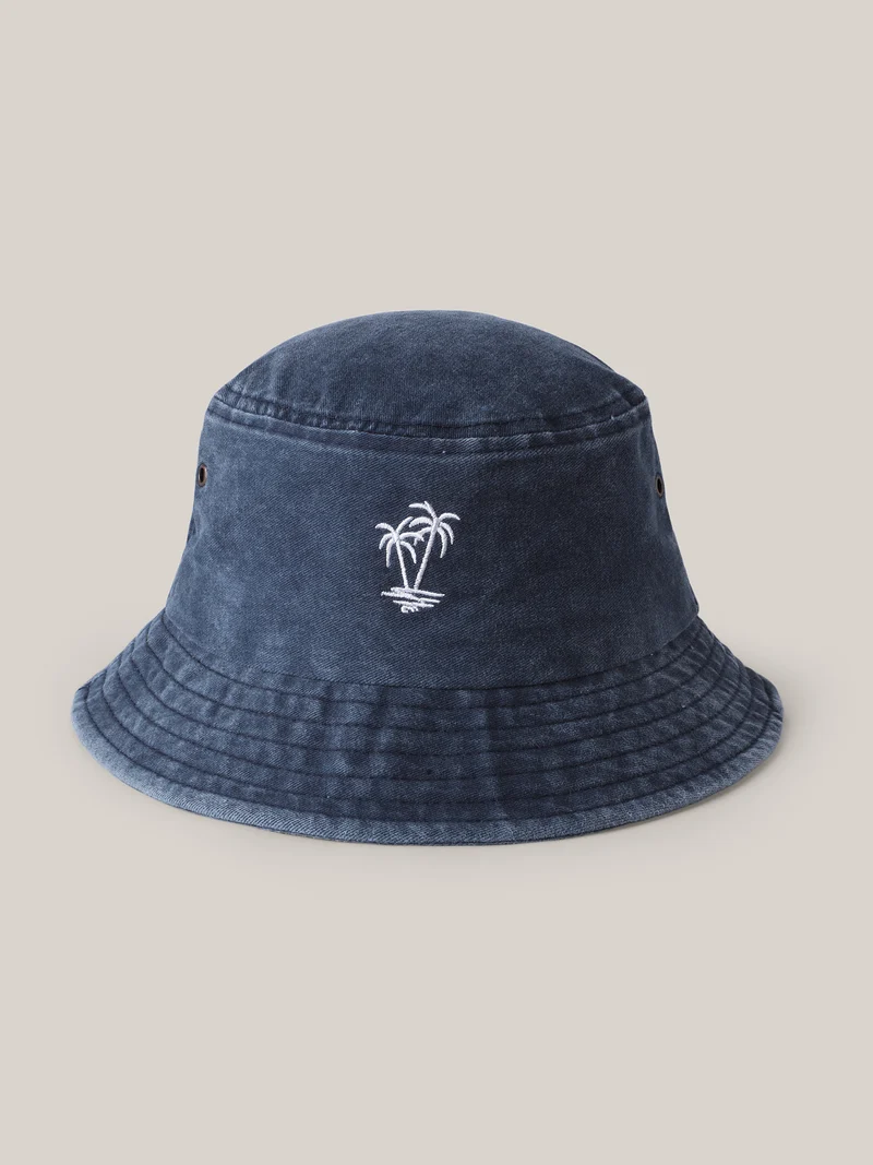 Island Refresh Vacation Denim Hat
