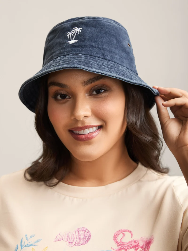 Island Refresh Vacation Denim Hat