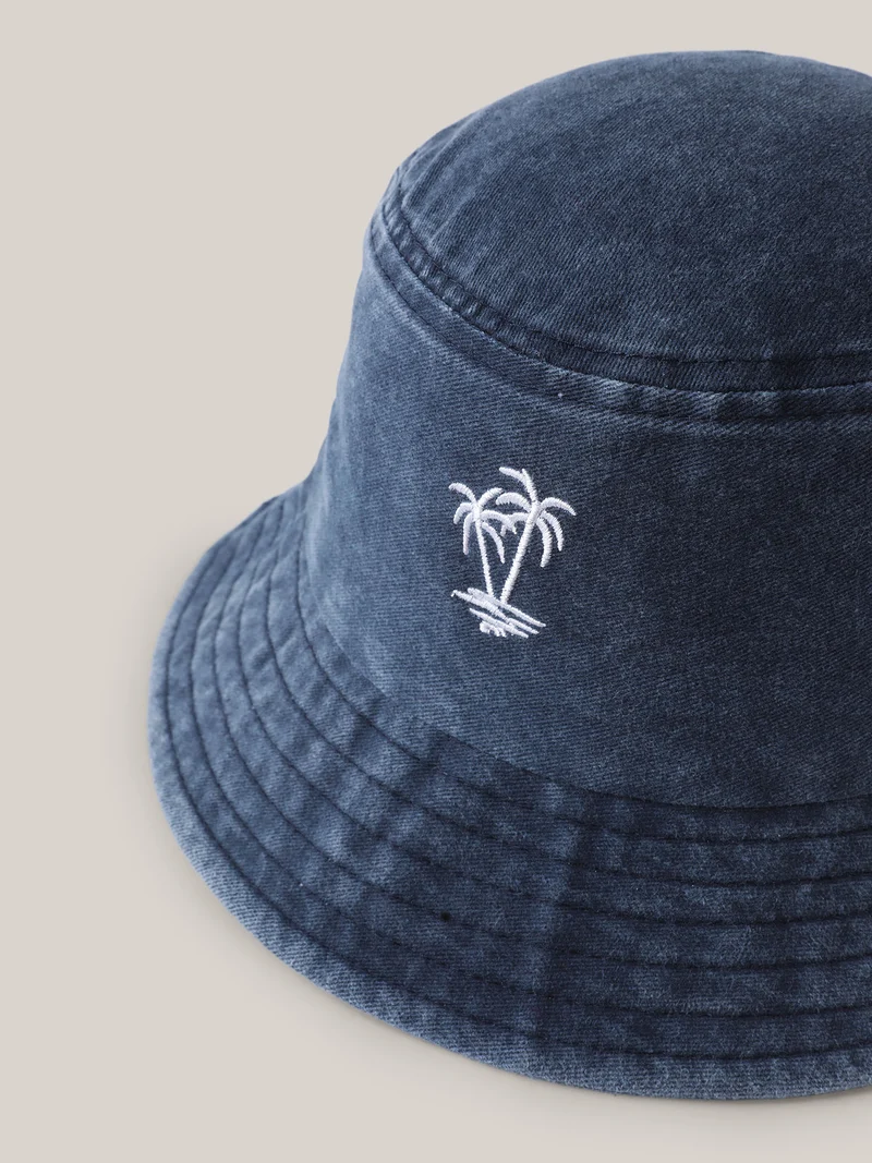 Island Refresh Vacation Denim Hat