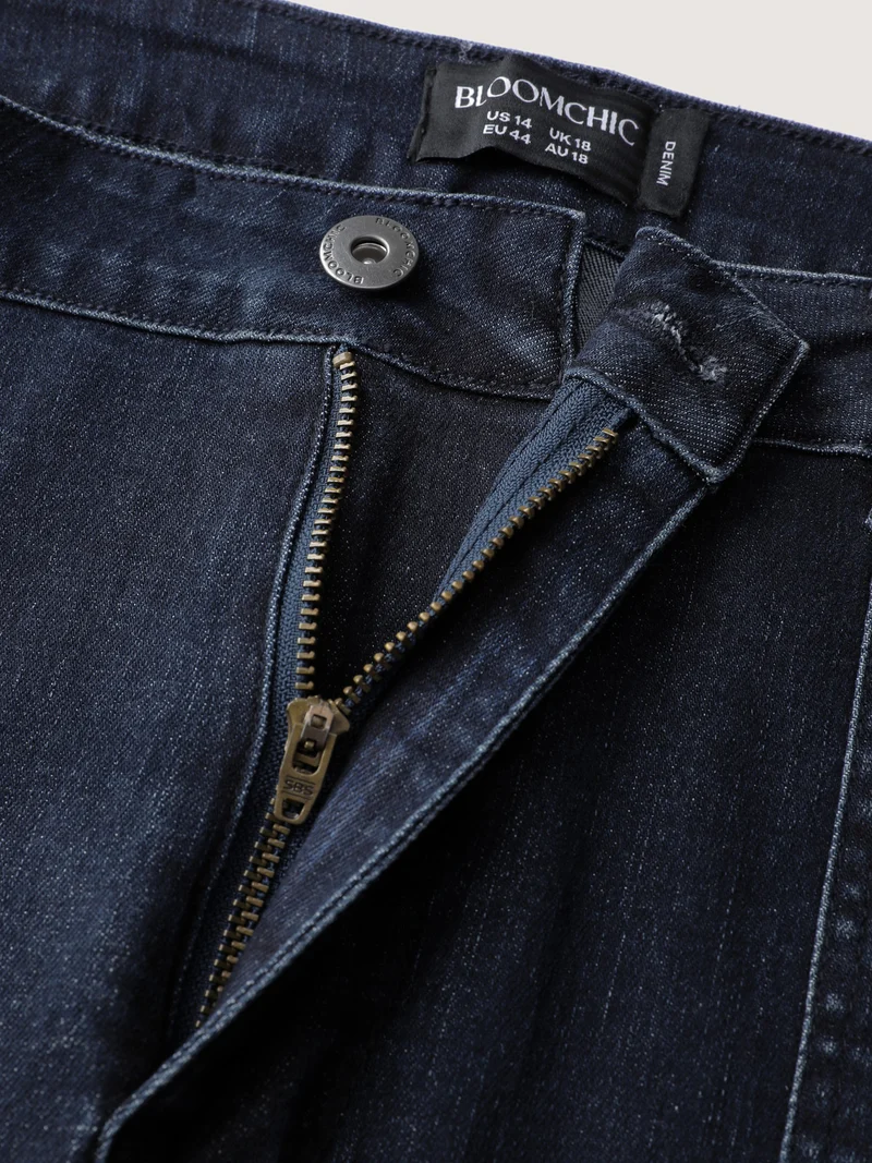 Supersoft Stretchy Patch Pockets Bootcut Jeans