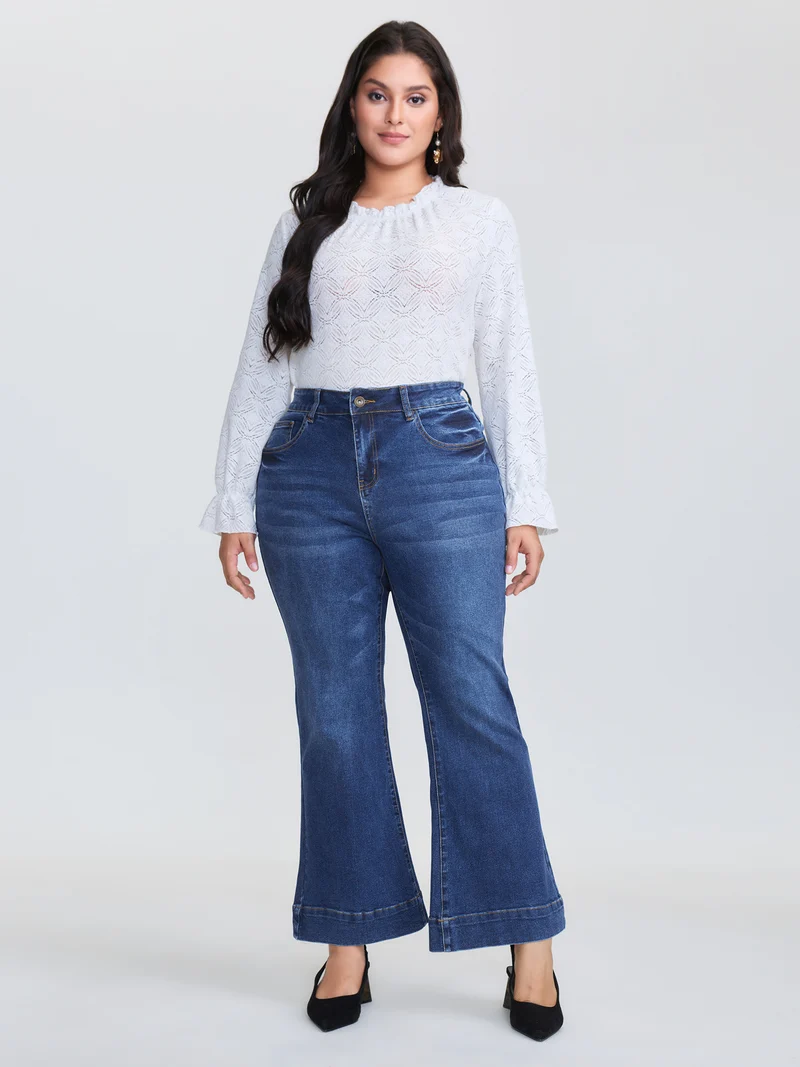 Stretchy Soft Bootcut Jeans