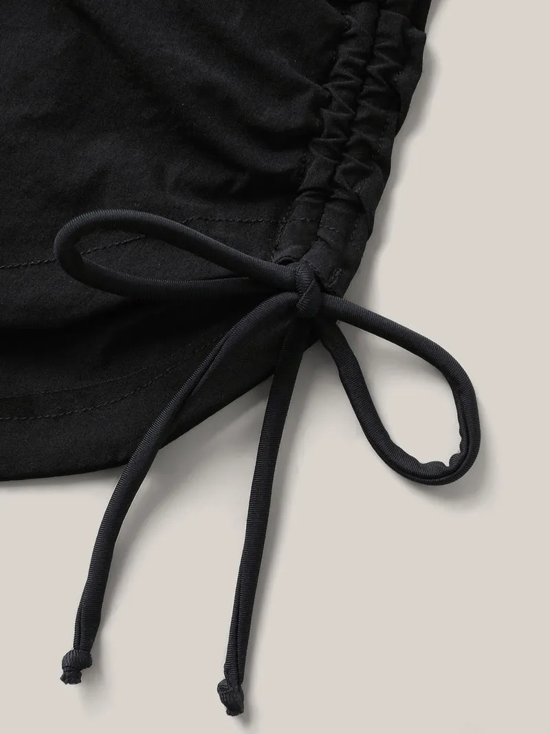 Adjustable Side Drawstring Swim Bottoms