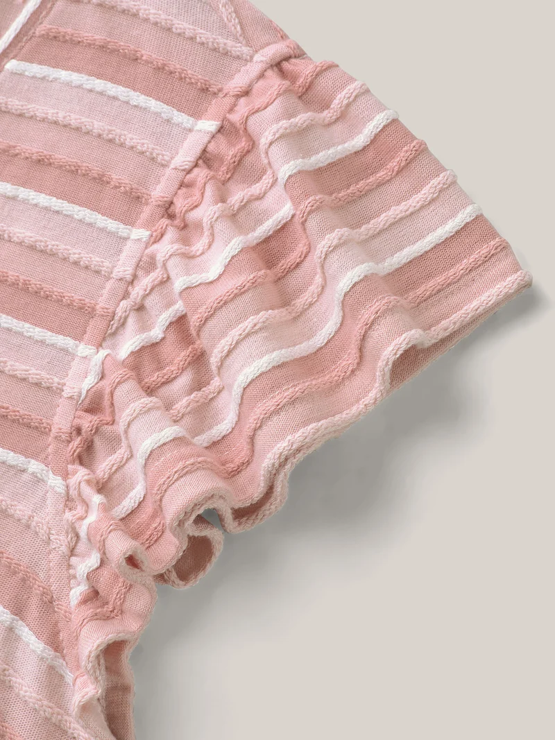 Stretchy Stripe Print Tank Top