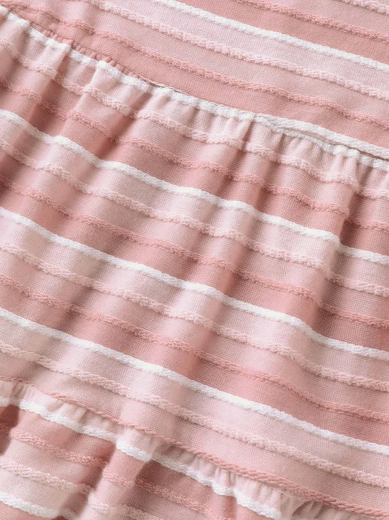 Stretchy Stripe Print Tank Top